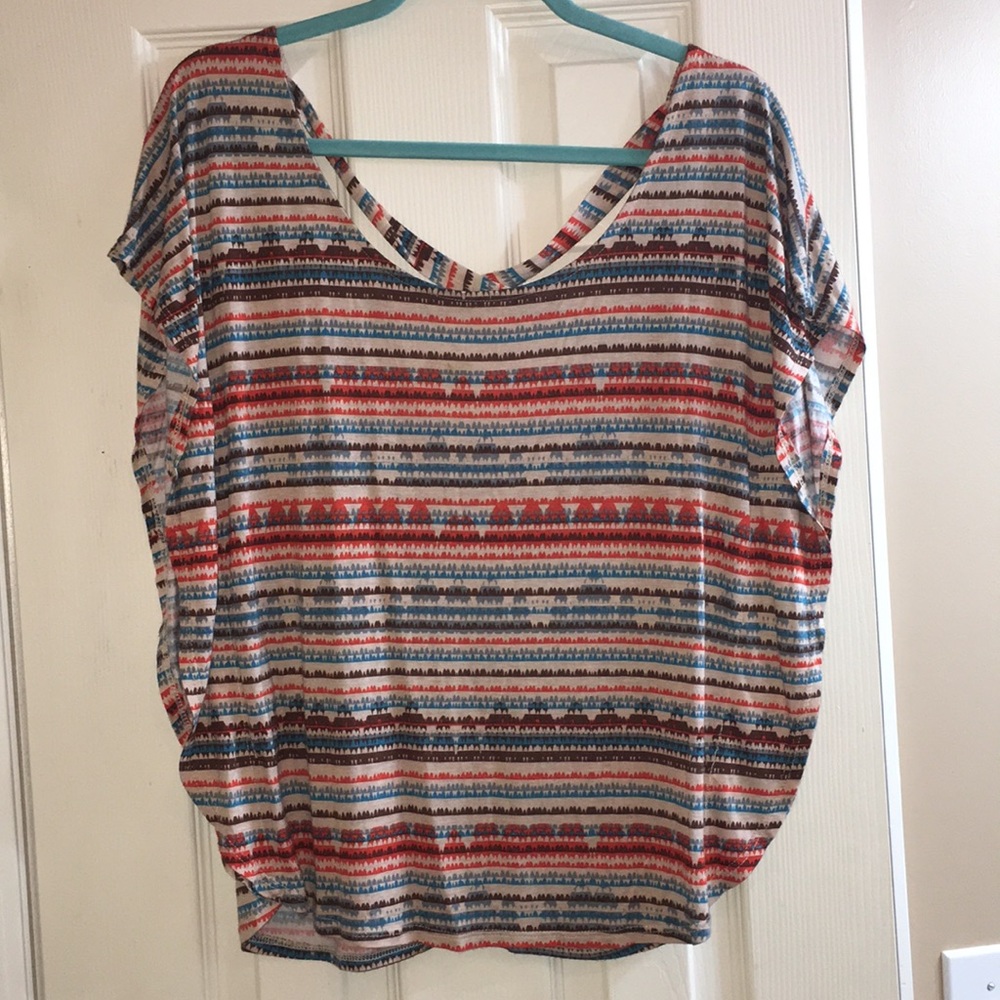Patterned blouse